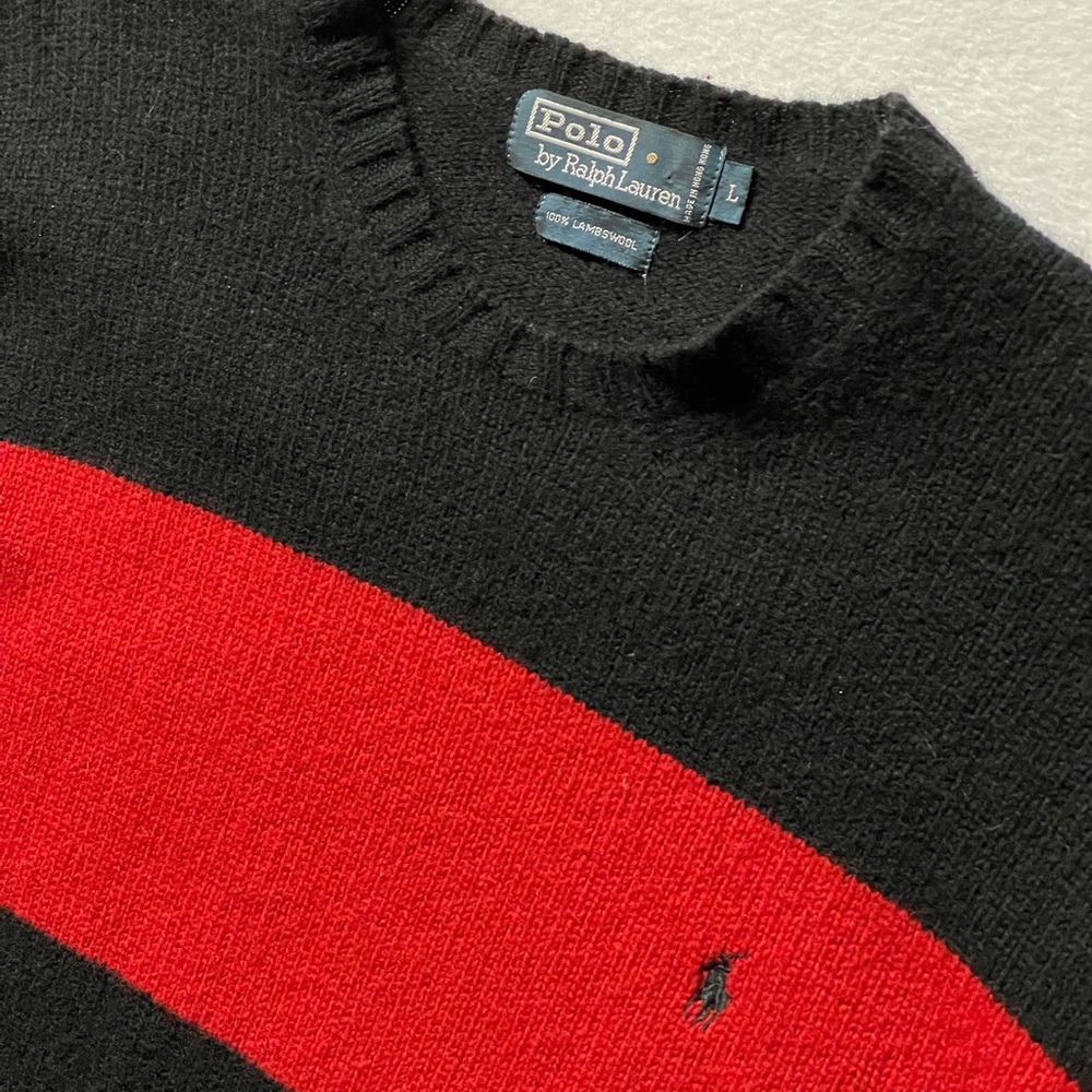 Lambswool Polo by Ralph Lauren Men’s Pullover Sweater